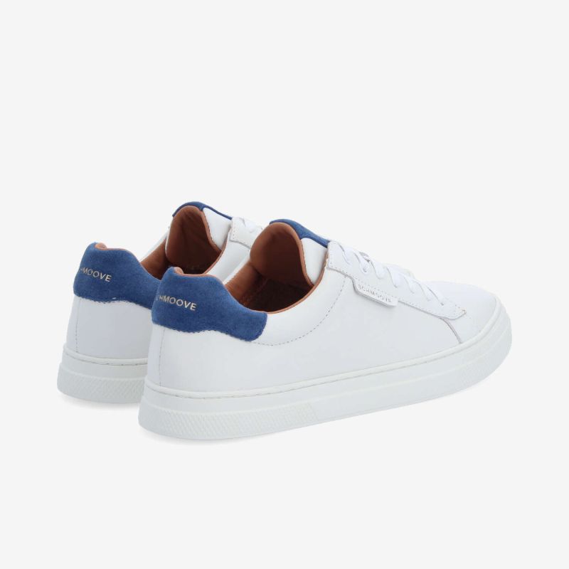 SPARKLE SNEAKER M - NAPPA/SUEDE - BLANC/BLEU